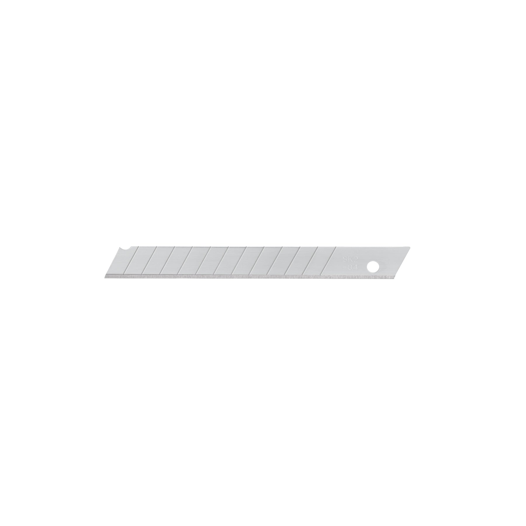 Truper REP-CUT-5X Estuche con 10 cuchillas SK2 de 9 mm para cutter