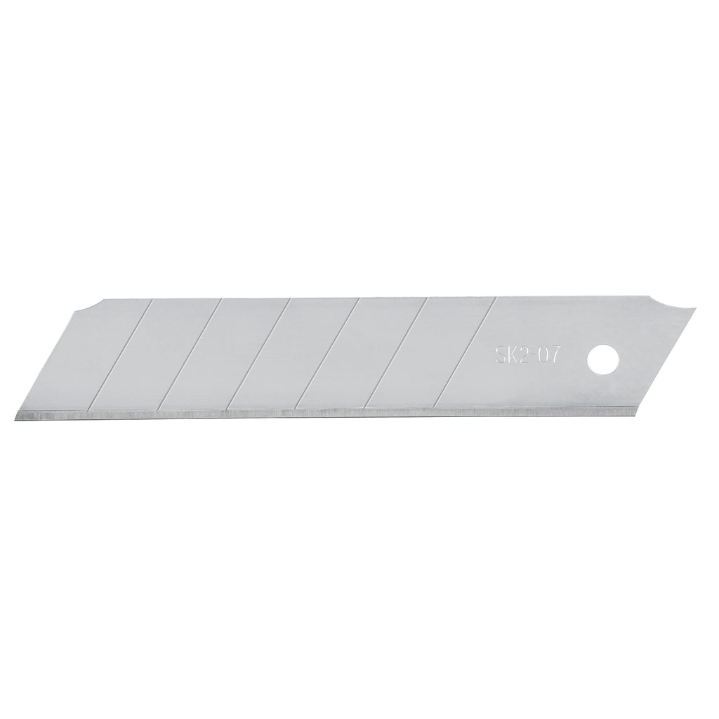 Expert REP-CUT-7X Estuche con 10 cuchillas SK2 de 25 mm para cutter