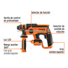 Rotomartillo SDS Plus 20V, 2 J, sin accesorios, PRO
