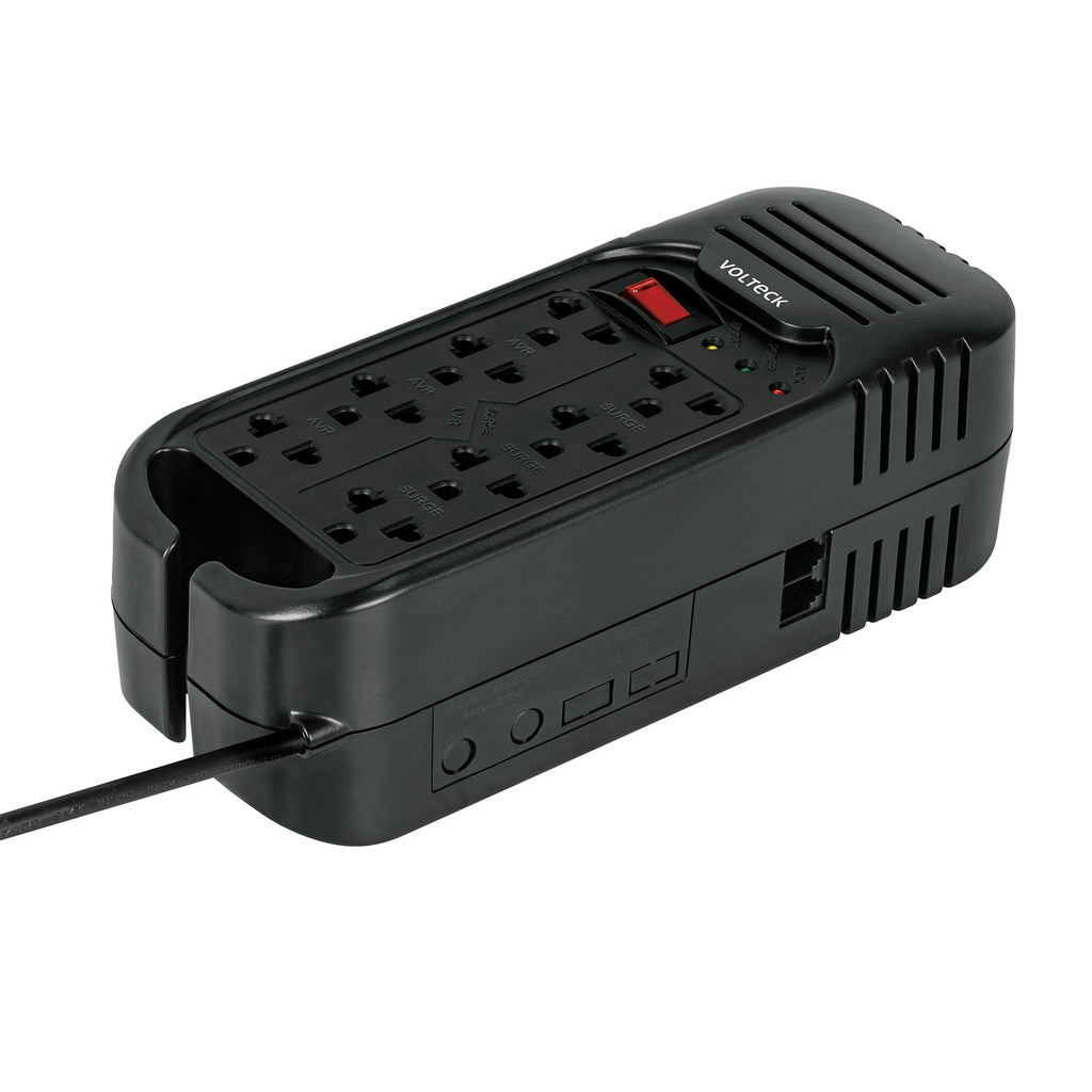 45574 Regulador de voltaje de 1600 VA / 800 W 8 contactos, Volteck