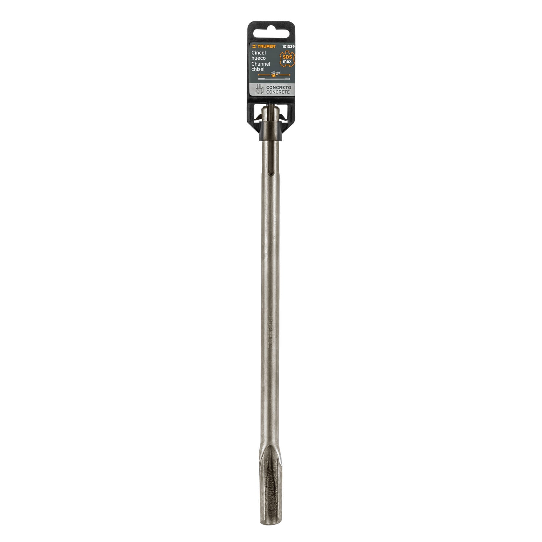 Truper SDM-C4 Cincel hueco para acanalado SDS max 7/8' x 16'