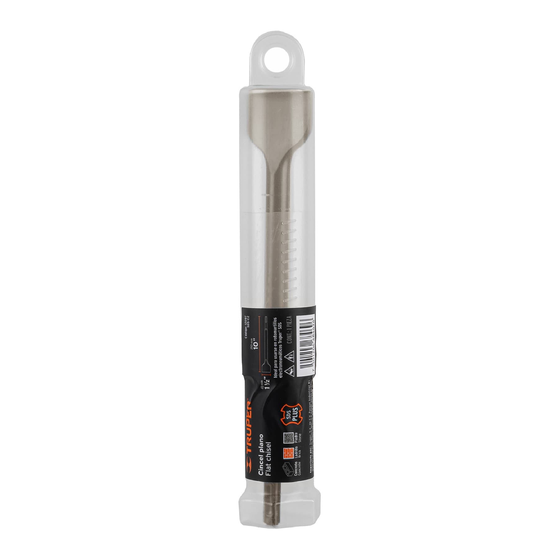Truper SDS-C2 Cincel SDS, plano grueso