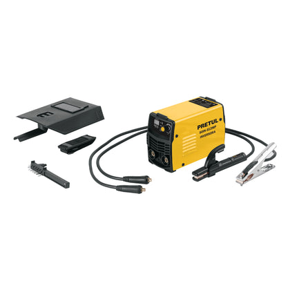 SOIN-512MP Mini soldadora inversora 120A, 127V, Serie 500, PRETUL