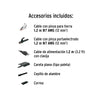 SOIN-512MP Mini soldadora inversora 120A, 127V, Serie 500, PRETUL