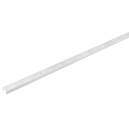 Fiero SOMO-15CD Cremallera doble blanca para ménsulas planas, 1.5m