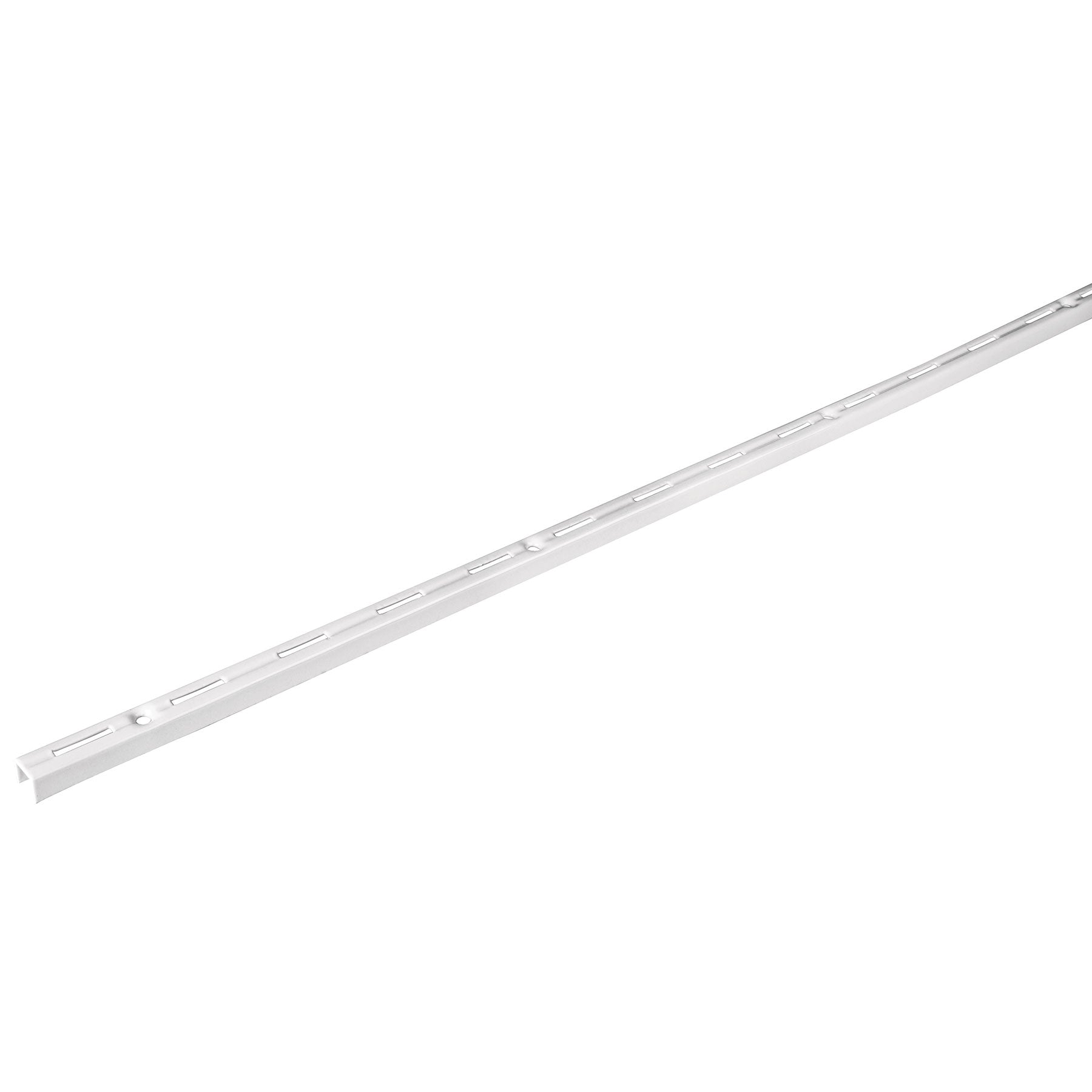 Fiero SOMO-20CS Cremallera sencilla blanca para ménsulas planas, 2m