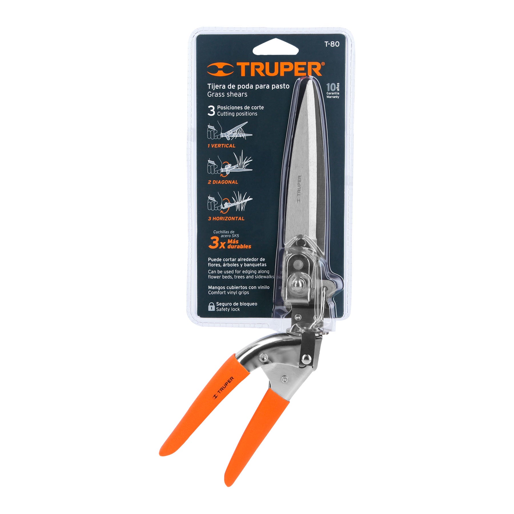 Truper T-80 Tijera para poda doméstica 13'