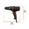 Taladro atornillador 3/8", 400W, TRUPER INDUSTRIAL