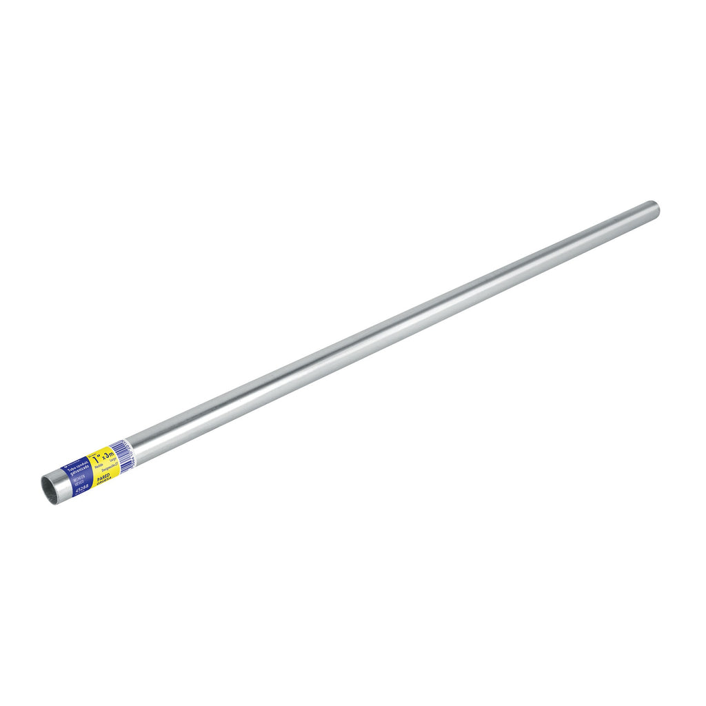 Tubo Conduit 1" galv. 3m, et. Amarilla