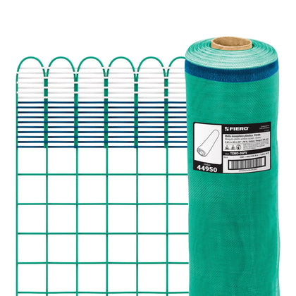 Fiero TEMO-06PV Malla mosquitera plástica, 0.60 x 30 m, verde