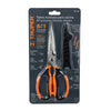 Truper TIC-8 Tijera 8' multiusos de acero inoxidable p/cocina, mango TPR