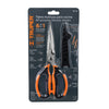 Truper TIC-8 Tijera 8' multiusos de acero inoxidable p/cocina, mango TPR