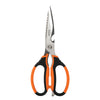 Truper TIC-8 Tijera 8' multiusos de acero inoxidable p/cocina, mango TPR
