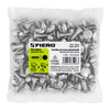 Fiero TORC-1/4X3/4 Bolsa con 100 tornillos 1/4' x 3/4' tipo coche