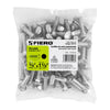 Fiero TORC-3/8X1-1/2 Bolsa con 70 tornillos 3/8' x 1-1/2' tipo coche