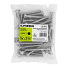 Fiero TORC-3/8X3-1/2 Bolsa con 30 tornillos 3/8' x 3-1/2' tipo coche