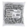 Fiero TORM-3/8X1-1/2 Bolsa con 70 tornillos 3/8' x 1-1/2' tipo máquina