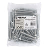 Fiero TORM-3/8X3 Bolsa con 40 tornillos 3/8' x 3' tipo máquina