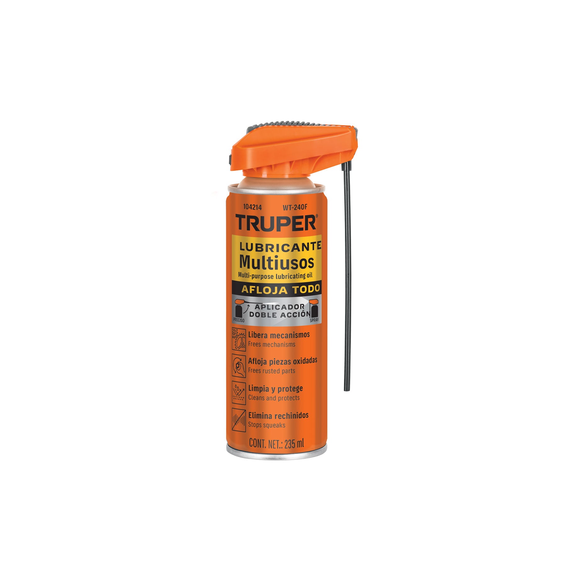 Lubricante Multiusos en Aerosol (235 ml) - WT-240F