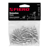 Fiero R-42B Caja con 10 bolsas de remaches con espiga, 1/8' x 1/8' de (500 pzas en total)