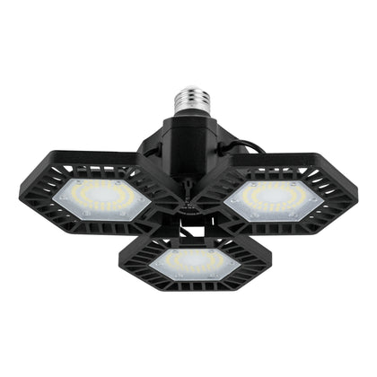 Volteck ABA-700L Luminario de LED 65 W, aluminio con 3 paneles abatibles