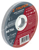 Truper ABT-786 Disco para corte de metal, tipo 41, diámetro 4-1/2'