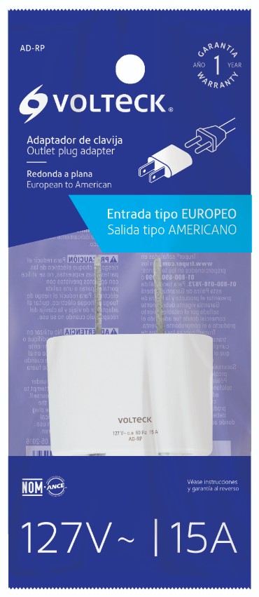 Volteck AD-RP Adaptador barra redonda a plana - Ferrenacional