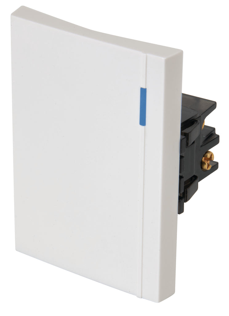 Volteck APSE3-EEB Interruptor de 3 vías, 3 módulos, línea Española, blanco