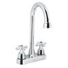 Foset AQM-61 Mezcladora p/lavabo,manerales cruceta,tipo bar,cromo, Aqua - Ferrenacional