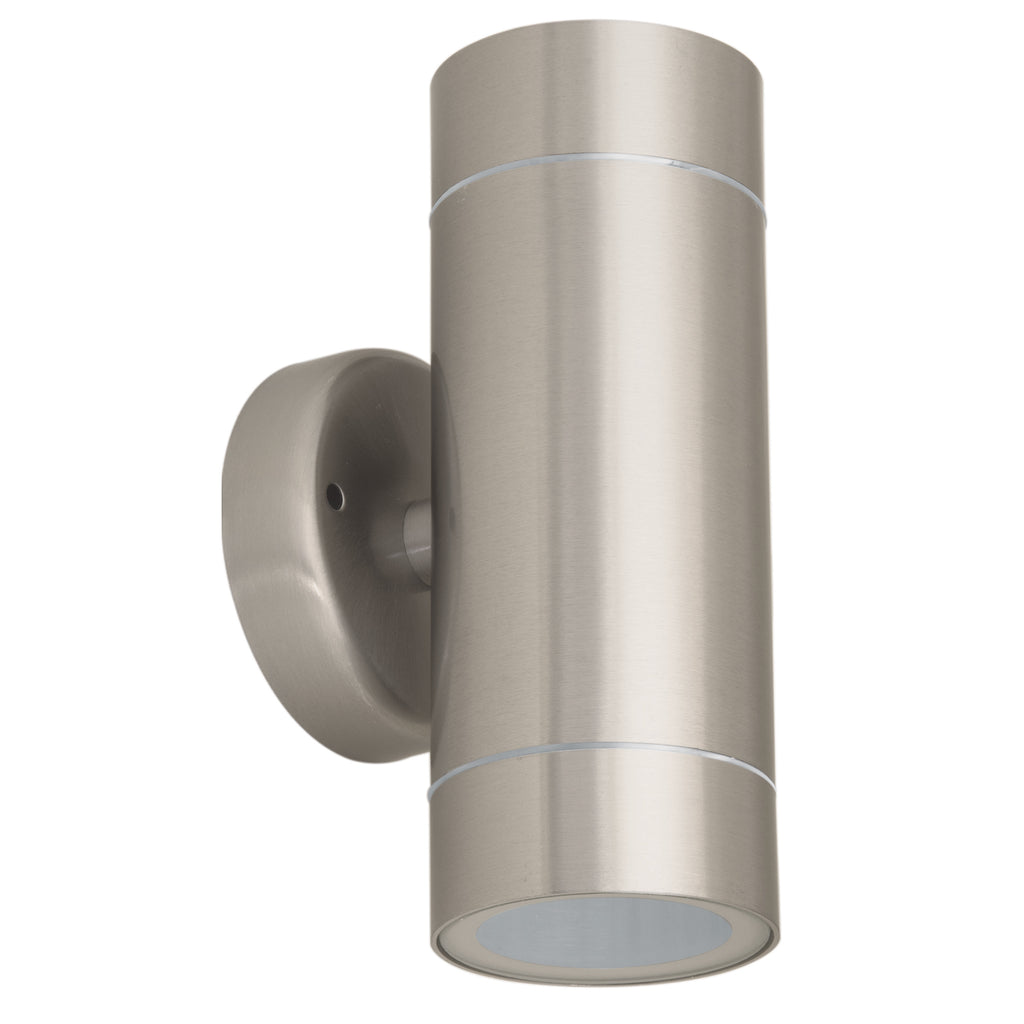 Volteck ARB-201S Arbotante exterior de acento, 2 spots, MR16GU10, 100 W - Ferrenacional