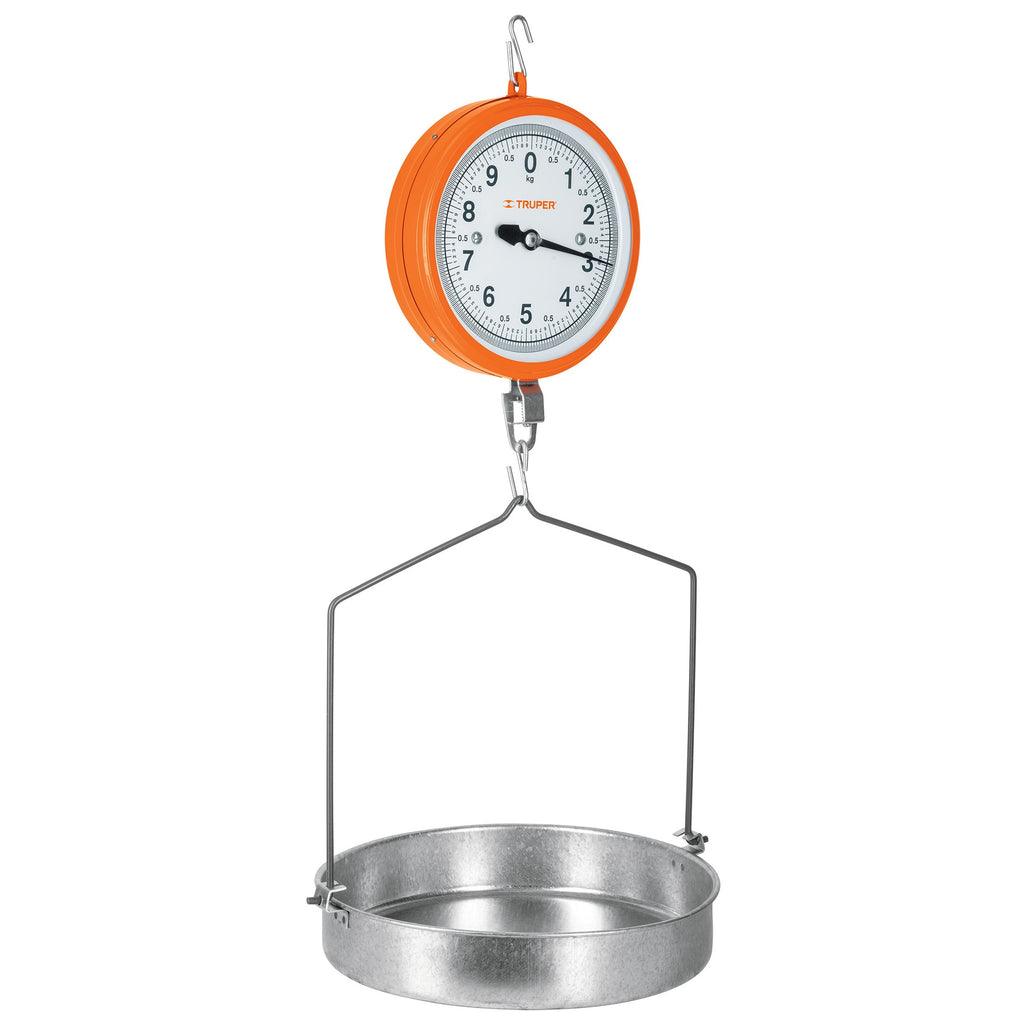 Truper BAS-10C Báscula mecánica colgante, 10 kg