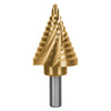 Expert BES-10X Broca escalonada titanio 10 escalones 1/4' a 1-3/8'
