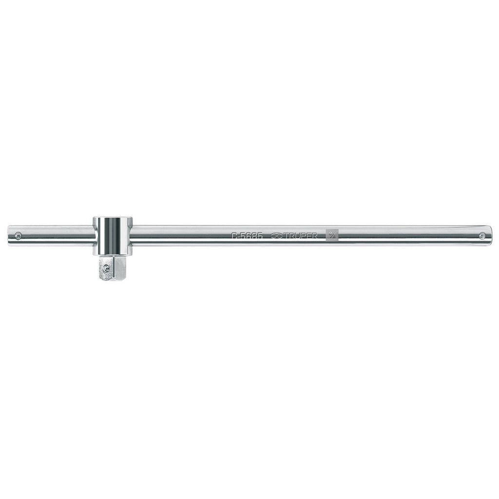 Truper C-5685 Barra corrediza para dados cuadro 3/4'