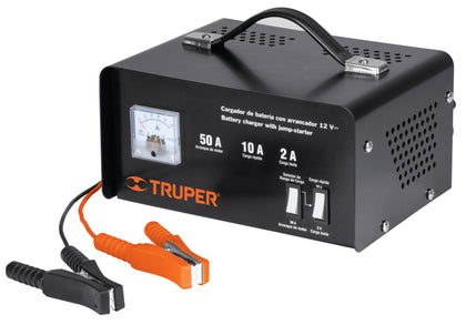 Truper CARBA-50 Cargador de baterías 12 V, 50 A