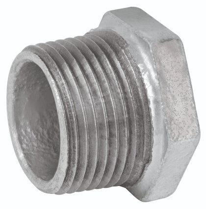 Foset CG-233 Reducción bushing, acero galvanizado, 1'x 3/4'