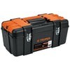 Truper CHP-20XC Caja p/herramienta 20' con compartimentos, broches metálicos