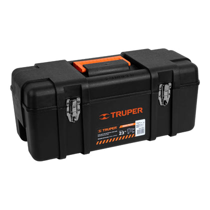 Truper CHP-23X Caja para herramienta de 23' industrial, broches metálicos