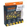 Truper CIA-218P Rollo 18 m de cinta antiderrapante ama/negra 50mm c/abrasivo