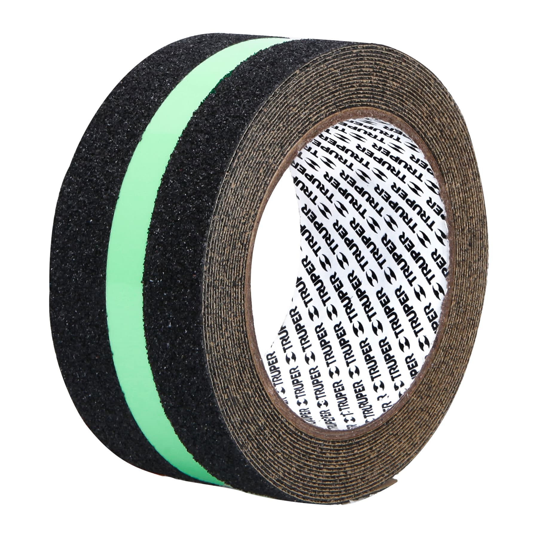 Truper CIA-25L Rollo de 5 m cinta antiderrapante fotolumini. 50 mm abrasivo
