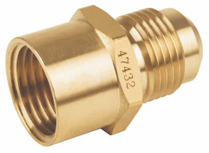 Foset CLG-495 Niple campana de latón, 1/2' X 1/2'