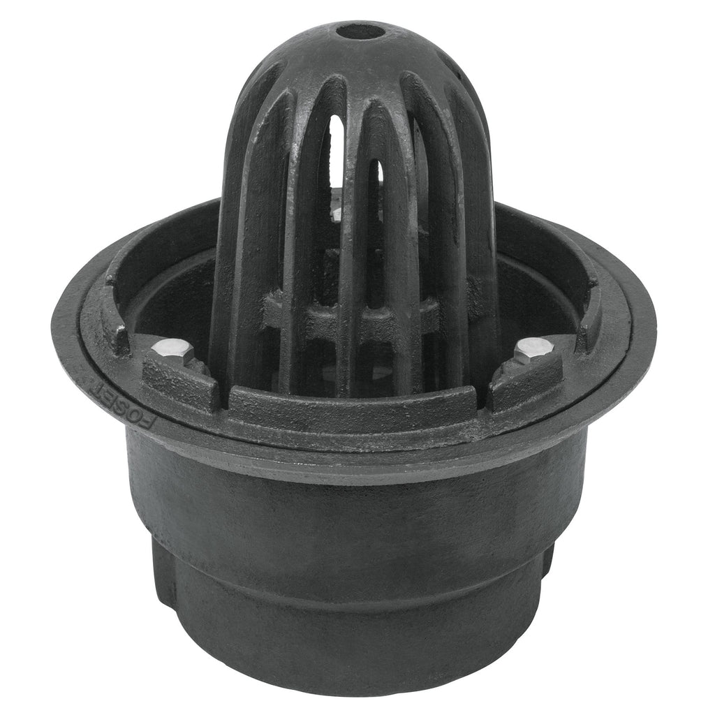 Foset CO-44 Coladera de hierro de cúpula para azotea