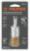 Truper COM-3/4 Carda de copa, alambre grueso, 3/4' para taladro