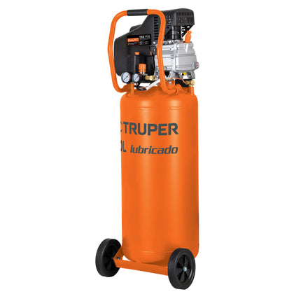 Truper COMP-80LV Compresor vertical, 80 L, 3-1/2 HP (potencia máxima ), 127V