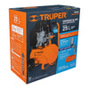 Truper COMP-KIT25 Kit, compresor 25 L, 3 HP, manguera de PVC y pistola