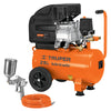 Truper COMP-KIT25 Kit, compresor 25 L, 3 HP, manguera de PVC y pistola