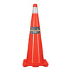 Truper CONO-90R Cono de precaución de 90 cm de PVC con reflejante