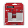 Hermex COR-80Q Candado antipalanca, 80mm, blindado, llave puntos