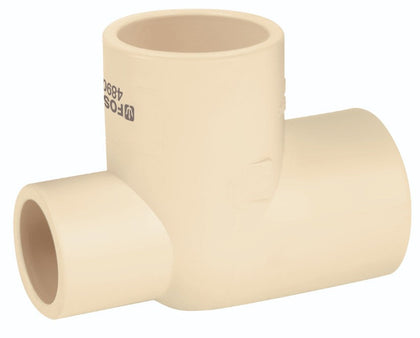 Foset CPVC-726 Tee Reducida lateral CPVC 3/4x1/2x3/4'