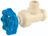 Foset CPVC-ANG02 Llave angular de CPVC (13 mm) 1/2' con volante