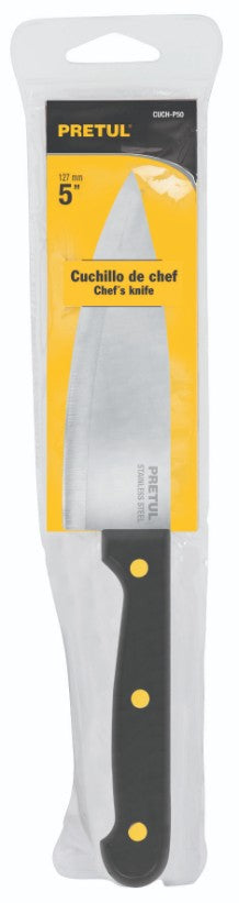 Pretul CUCH-P51 Cuchillo de chef, mango plástico, 5'